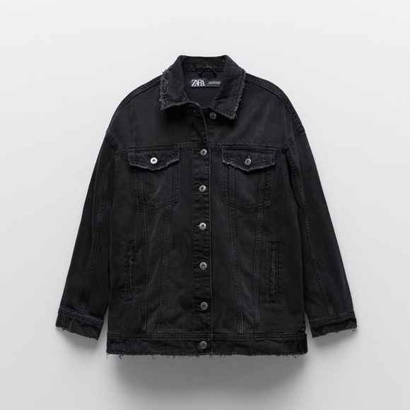 Zara oversized denim jacket - Picture 4 of 15